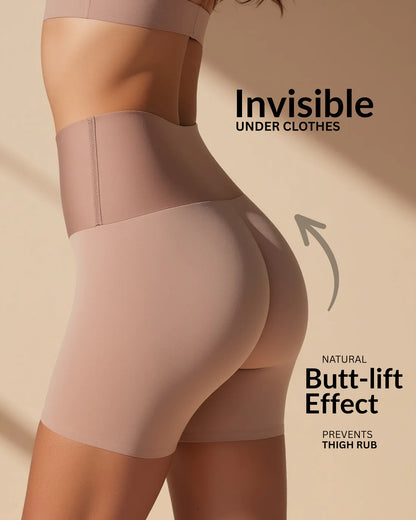 Shorty Gainant Sans Coutures Taille Haute
